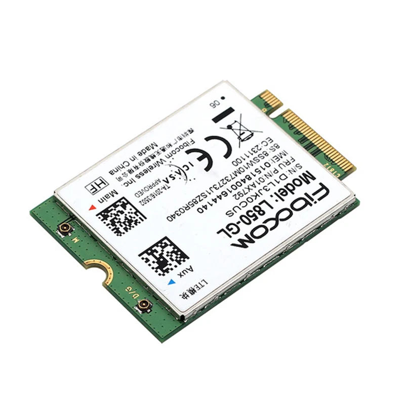 Fibocom L850-GL Card 01AX792 4G LTE Wireless Module For ThinkPad X395 X1 Carbon Gen6 X280 T580 T480s L480 X1 Yoga Gen 3   L580
