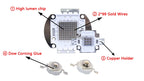 High Power LED Chip IR Infrared 850nm 3W 10W 20W 30W 50W 100W Emitter Diode COB Light Lamp Matrix 850 nm for Night Vision Camera
