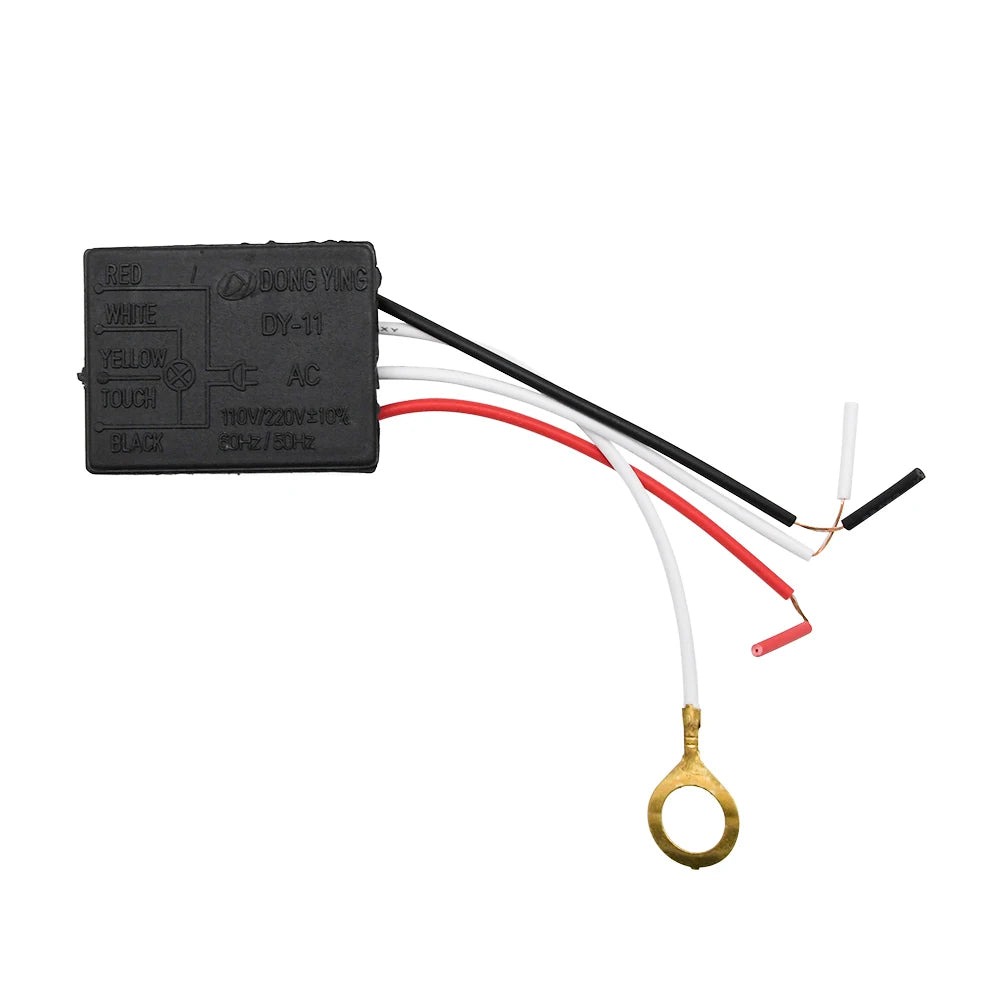 AC 220V 50HZ 1 Way/3 Way 4 Wrie Touch Control Sensor Switch Touch Lamp Desk Light Parts Switch Repair For Light Bulbs