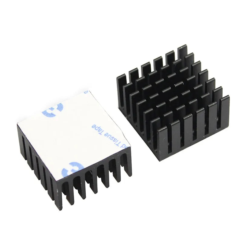10PCS 25x25x15mm Aluminum Heatsinks  Heatsink Cooling Pad For High Power LED IC Chip Cooler Radiator Heat Sink