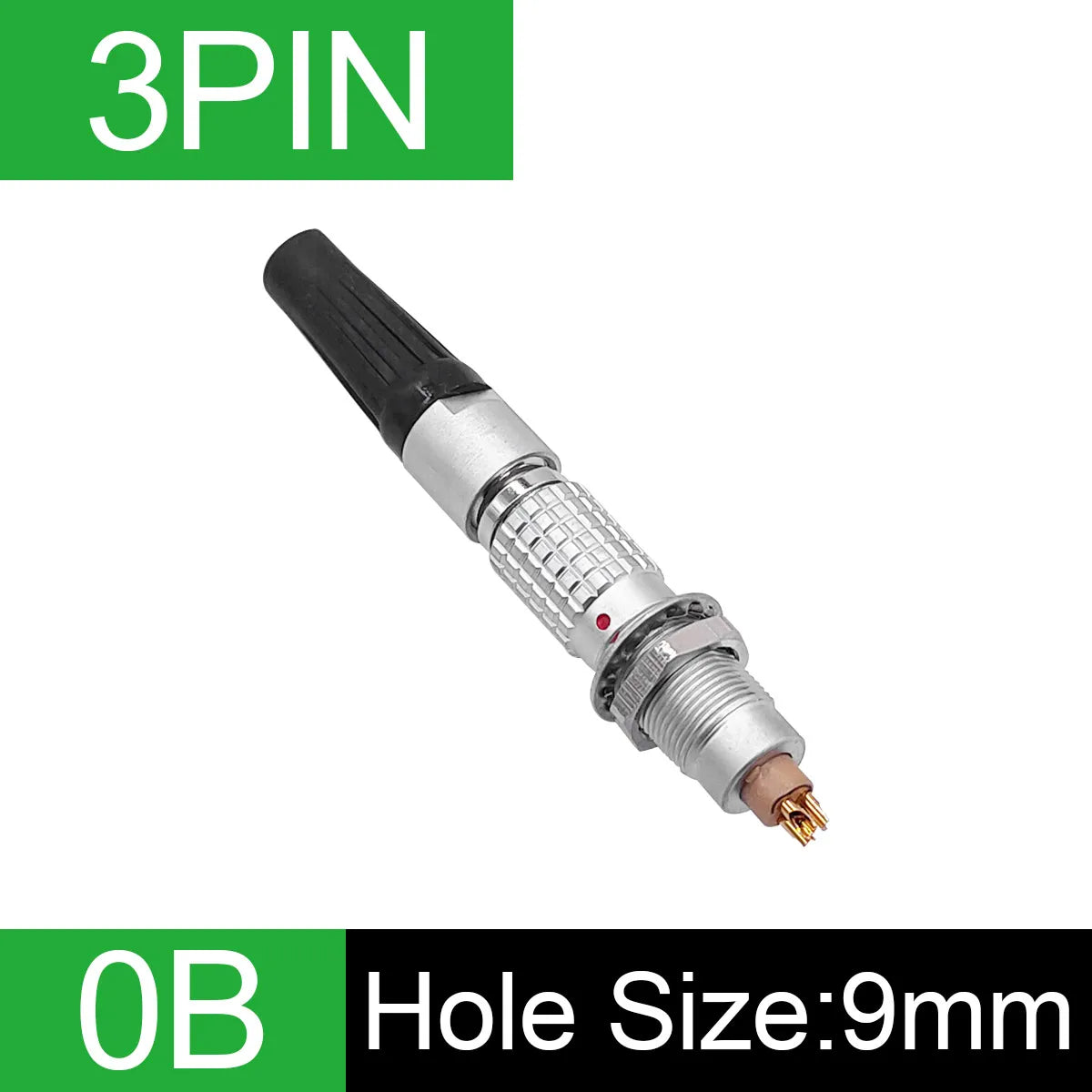 1Set 0B Connector 2 3 4 5 6 7 9 Pin FGG Plug For Sound Device Metal Circular  Plug Cable Connector EGG Socket