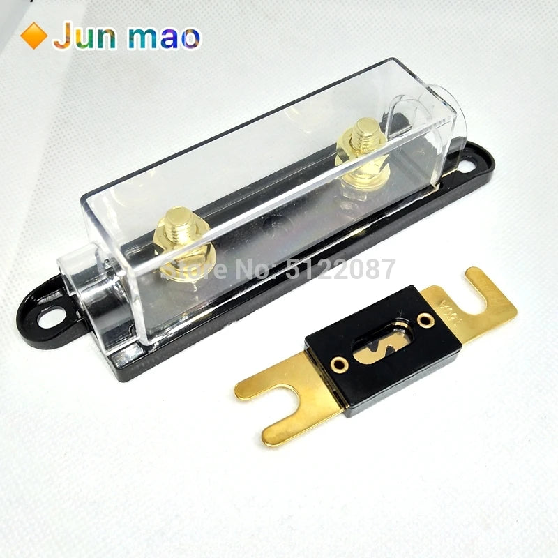 ANL Fuse Holder Bolt-on Fuse Automotive Fuse Holders Fusible Link with Fuse 40A 60A 80A 100A 200A 250A 300A Fuses AMP