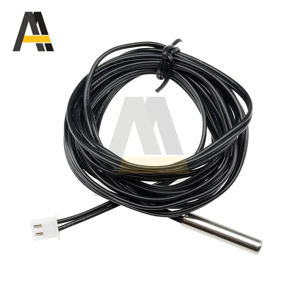 Temperature Sensing Probe MF58 3950 3435 NTC/PTC  Wire High Temperature Thermistor 10K 1% 0.3M/1M Accuracy Temperature Sensor