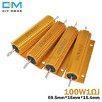 0.5R 1R 2R 4R 6R 8R 10R 20R 100W 5% +5% -5% Aluminum Shell Housed Case Power Wirewound Resistor 0.5/1/2/4/6/8/10/20/50/100 Ohm