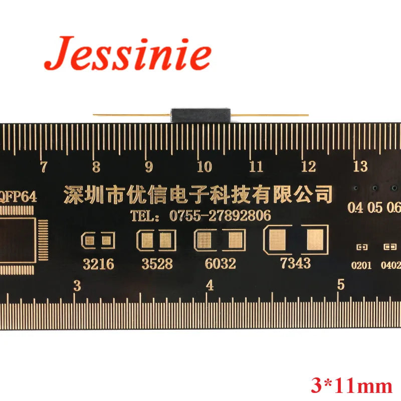 100Pcs Plastic Reed Switch 3*11mm 3x11mm Magnetic Reed Switchs Sensor Normally Open NO Induction DIY Electronic Kit GPS-11A