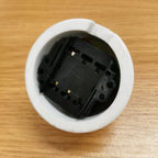 EU Ceramic Rotary Switch Wall Lamp Smart Light Knob Switch EU Socket 10A 250V For Home Decoration