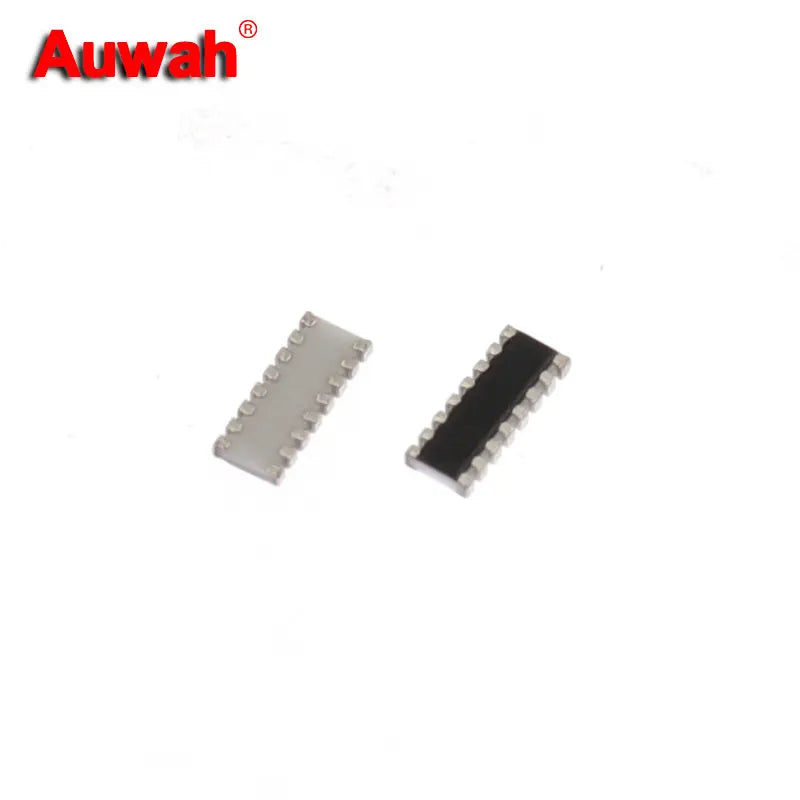50pcs 0402x8 16P8R 5% Chip Resistor networks arrays 1/16W 0 10 15 20 22 33 47 56 68 82 100 150 200 270 330 430 470 680 820 Ohm