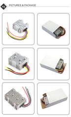 RCNUN Booster 12V to 24V 19V 3A 5A 10A 15A 20A Step-up DC Converter 12 Volt to 19 Volt Boost Module Car Laptop Power Supply