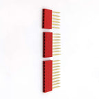 10pcs Pin Header 2.54MM 10MM Long Needle Female Pin Header Strip Stackable Header Connector 1*2/3/4/5/6/8/10/15P