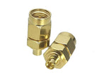 1Pcs SMA to SMB / MCX / MMCX / SMC / CRC9 / TS9 / SMA / IPX U.fl Male plug & Female jack RF Coaxial Adapter connector Converter