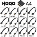 A4 Flexible HDMI-Compatible FFC FPV Ultra Thin Micro HDMI Female A4 Flat Cable Cord to HDMI Mini 90 Degree Micro Male FPC
