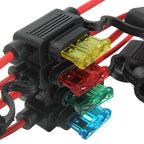 50/80/180pcs 5/10/15/20/30A Car Auto Small and Medium Blade Fuse Motorcycle Boat Truck Automotive Blade Fuse Assortment Set