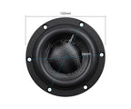 AIYIMA 1Pcs 4 Inch Subwoofer Speaker HiFi Home Theater Glass Fiber Cone Audio Speaker 4 8 Ohm 80W Loudspeaker