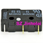 10pcs Authentic Original Omron Micro Switch SS-5 5GL 5GL2 5GL13  5GL111 5-F 5GL-F 5GL2-F 5D