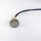16MM 19MM 22MM IP68 316L stainless steel or  Black aluminum Waterproof RGB 3 color piezo push button switch PS223P10YSS1RGB24T