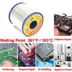 500g 60/40 B-1 0.5mm-2.0mm No-clean Rosin Core Solder Wire with 2.0% Flux and Low Melting Point for Electric Soldering Iron