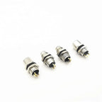 M8 Flange Socket Sensor Male&Female Stainless Steel Connector A Type 3&4 Pin panel back mount threaded coupling