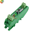 1-Bit AC 220V Optocoupler Isolation Module Voltage Sensing Board Adaptive 3-5V for PLC Isolamento Fotoaccoppiatore With Rail Die