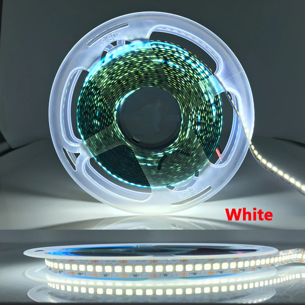 DC 5V 12V 24V Led Strip Light Diode Tape PC TV SMD 2835 1M - 5M 60/120/240 Leds/m 5 12 24 V LED Strip Decoration Light For Rooms