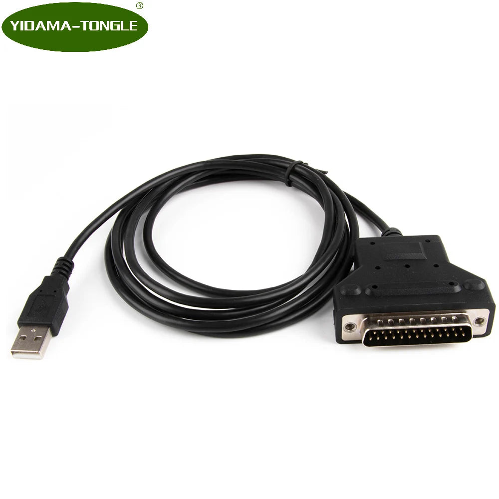 CP2102 USB to DB25 Male Serial RS232 Converter Cable for Yokogawa WT210 Digital Power Meter