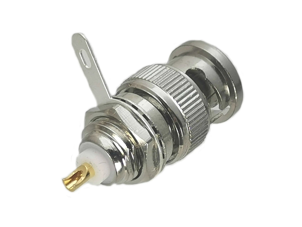 1Pcs BNC Male plug & Female jack Nut Bulkhead & Chain Solder PCB Mount & Panel Mount RF Coaxial Adapter connector