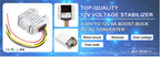 RCNUN 18-90V to 12V 5A 10A 15A 20A DC Converter Step Down Voltage Regulator 24V 36V 48V 60V 72V Transformer Car Power Supply