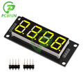 0.56 inch 4-Digit 7-segment LED Digital Tube TM1637 Driver IC Display Module 5V TM1637.h Display For Arduino Digital I/O 2 Pins