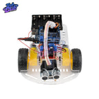 Ultrasonic obstacle avoidance L298N motor drive 2WD smart robot car Chassis kit Ultrasonic Module for Arduino R3 DIY kit