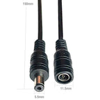 5/10pcs 5.5x2.1 Plug DC male or Female  Cable Wire Connector For 3528  5050 LED Strip Light