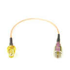 SMA Female Jack Nut To SMA N TNC BNC UHF MCX MMCX TS9 CRC9 Straight Pigtail Cable RG316 For WIFI Wireless 3G 4G Modem NEW