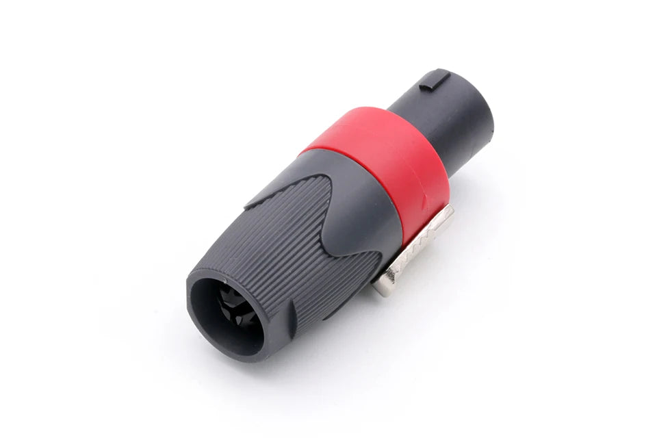 10PCS Speaker Powercon connector NL4FX Speakon 4 Pole Plug Male Professional audio power plug Red&Blue
