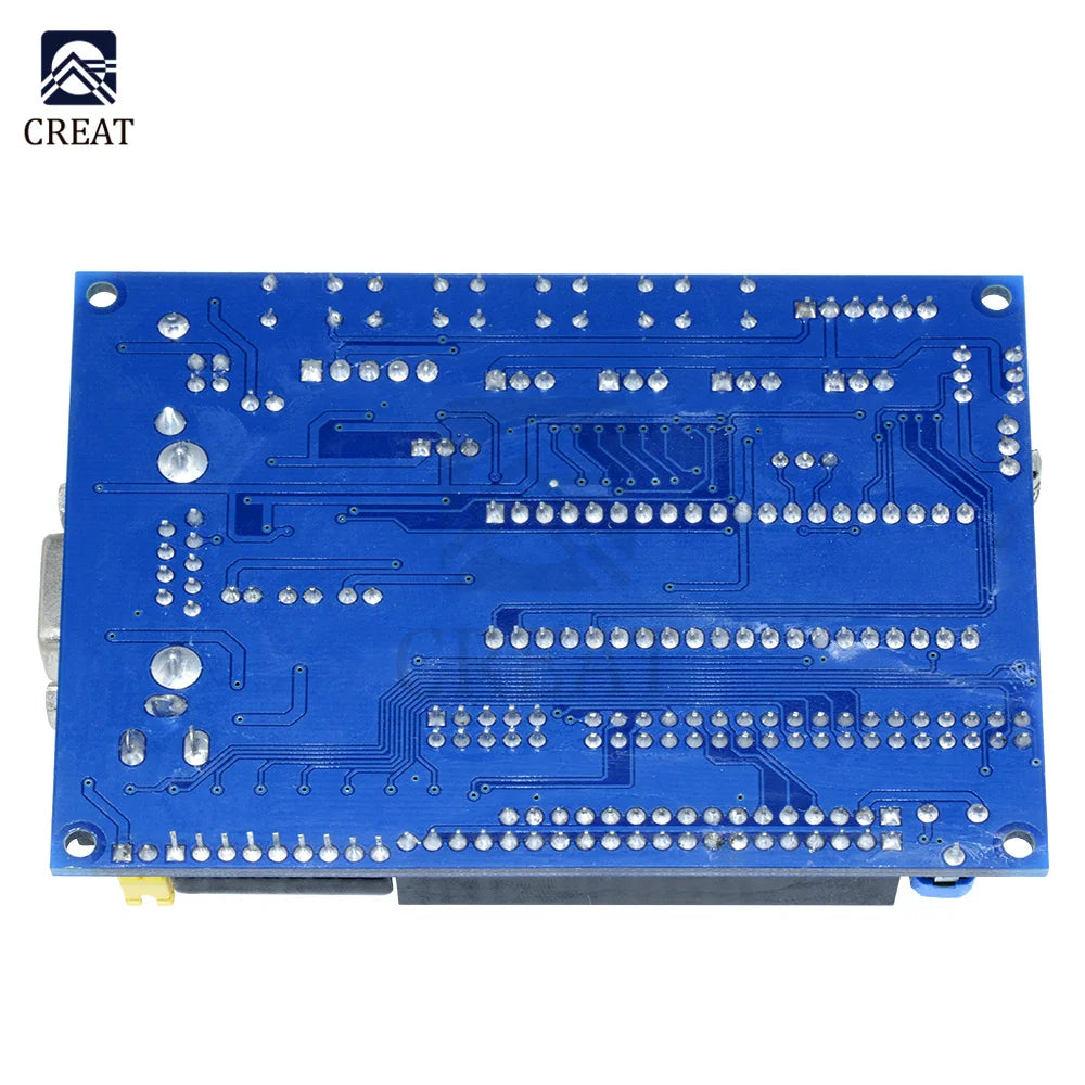 DC 12V PIC16F877A PIC Minimum System Development Board Emulator JTAG ICSP Program Minimum System Microcontroller Module