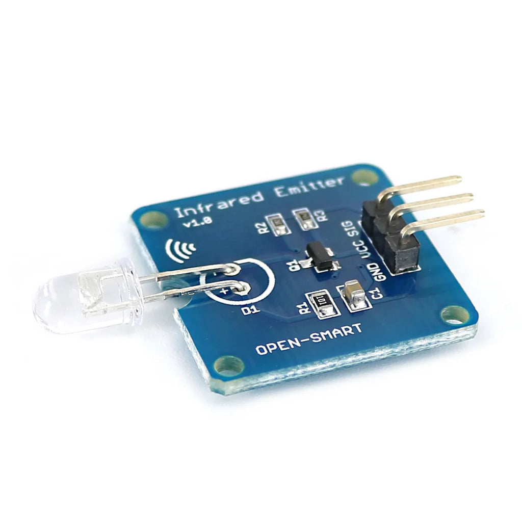 OPEN-SMART Infrared Emitter IR Transmitter 38K Hz 940nm IR Emitter Module Compatible for Arduino