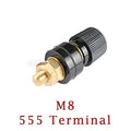 2pcs/1pc 6MM 8MM Full Copper Posts Brass Terminal Blocks Power Supply Terminals M6 M8 Welding Machine Inverter Post Connector