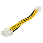 CPU 4 pin Molex 4pin to EPS 8pin Power Adapter,ATX P4 Molex 4 pin to 8 pin Power Extension Cable,ATX 12V 4-pin PSU Motherboard