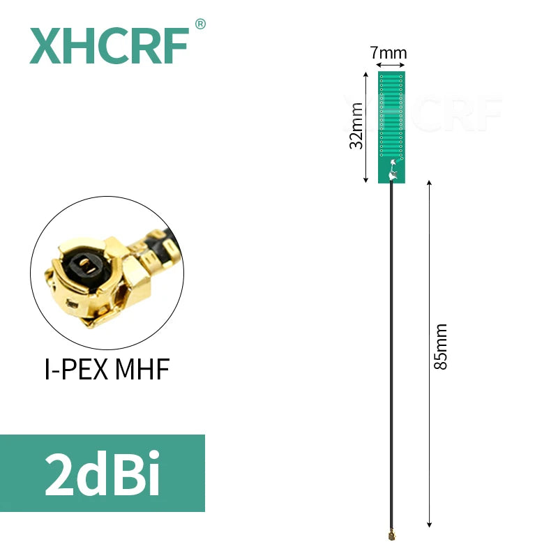 5pcs Lora 433 MHz Internal Antenna 433MHz FPC Antennas Built in UFL Omni Antena for 433MHz Module Motherboard Embed Antenna