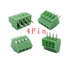 5/10Pcs KF128 2.54mm PCB Mini Screw Terminal Block Connector KF128-2.54 2/3/4/5/6/7/8/9/10/12/14/16Pin 150V 6A for 26-18AWG Cabl