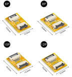 10PCS/1PC FPC FFC Flexible Flat Cable Extension Board 0.5mm 1mm Pitch 4Pin 5 6 7 8 9 10 12 14 15 16 20 30 40 50 60 PIN Connector