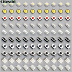 100pcs Car Remote Control Key Touch Switches Tactile Push Button Switches For Hyundai Nissan Honda VW Toyota Kia Peugeot
