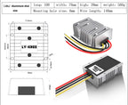 LY-KREE 24v to 12v converter 1A 3A 5A 10A 20A 30A 40A step-down module dc dc 24v to 12v step down converter dc power supply