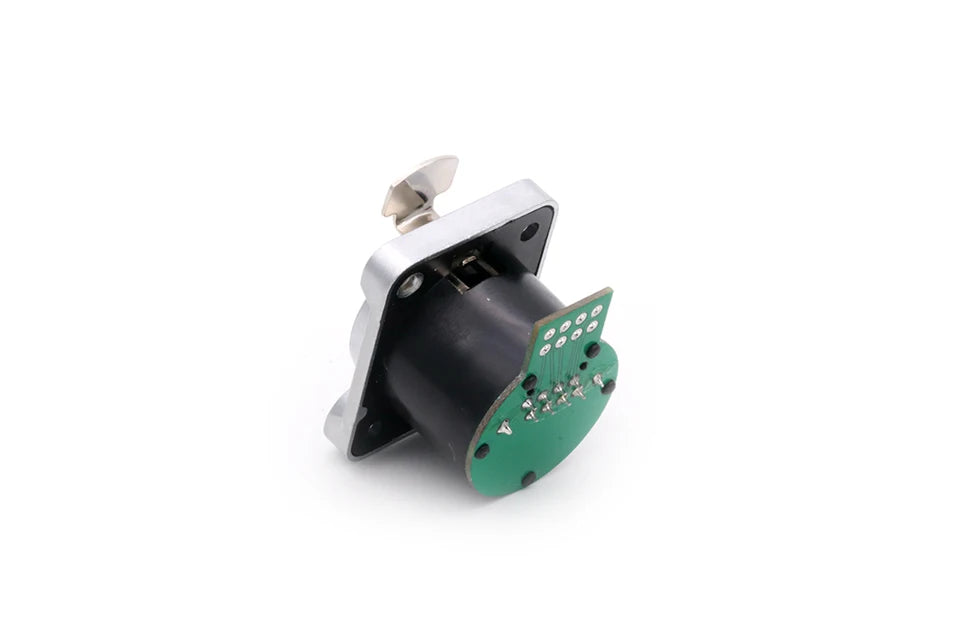 8pcs New RJ45 with PCB Board Connector, RJ45 Female Adapter, Female Panel Mount Sockets RJ45 Ethernet Connector