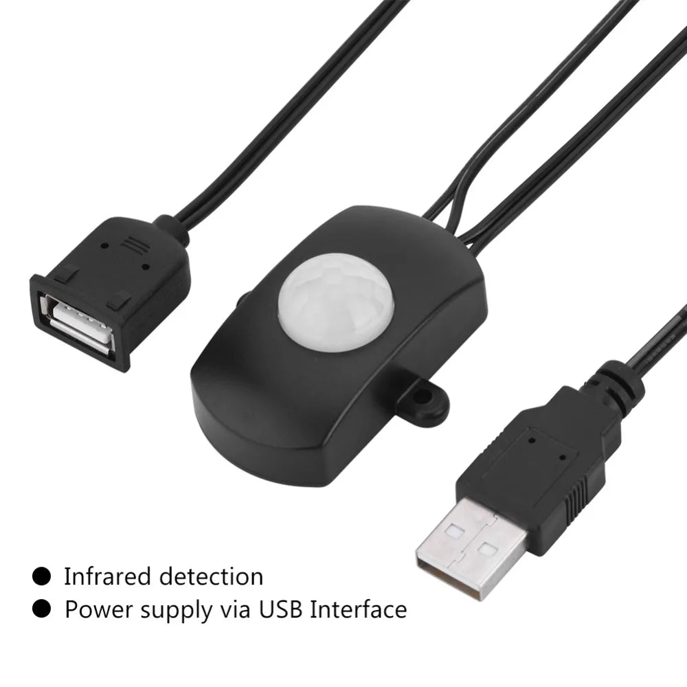 DC 5A 5-24V Infrared PIR Motion Sensor Detector Automatic Switch For LED Light Strip Intelligent Sensing Switch