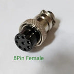 1PC GX16 2/3/4/5/6/7/8/9/10Pin 16mm Female Male Part Wire Panel Connector Aviation Plug Circular Socket