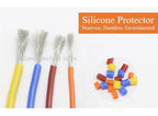 1M/5M Heat-resistant Cable 30 28 26 24 22 20 18 16 15 14 13 12 10 AWG Ultra Soft Silicone Wire High Temperature Flexible Copper