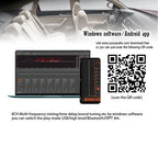PUZU PZ-X4800S  6core 32bit 8CH with power Car Audio DSP Digital signal processor built in amplifier 8X150W support BT5.0 OPT