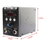 2 in 1 Soldering Station 8586  Digital Display SMD Rework Hot Air Gun Solder Iron 220V ESD Welding Desoldering Repair Tools