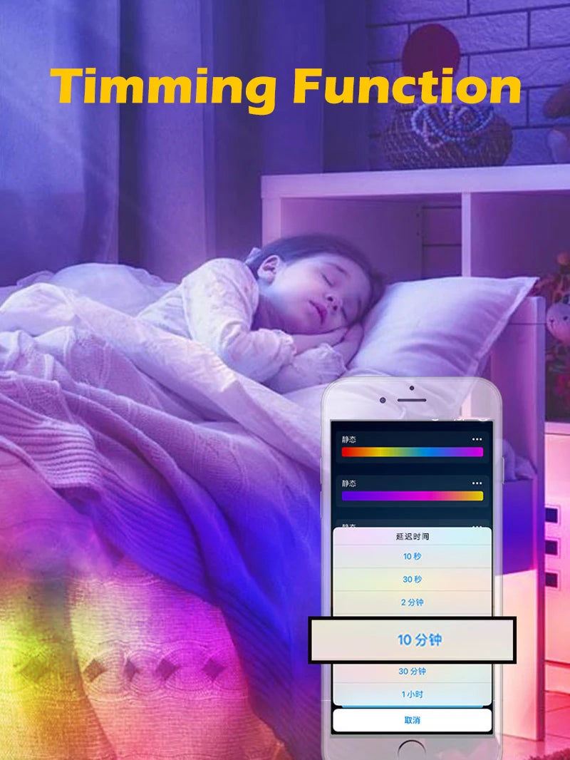 BLE WS2812B Controller BT Music for Pixel LED Strip Light SK6812 WS2811 WS2812 LED Light Strip USB 5V APP Remote Controller