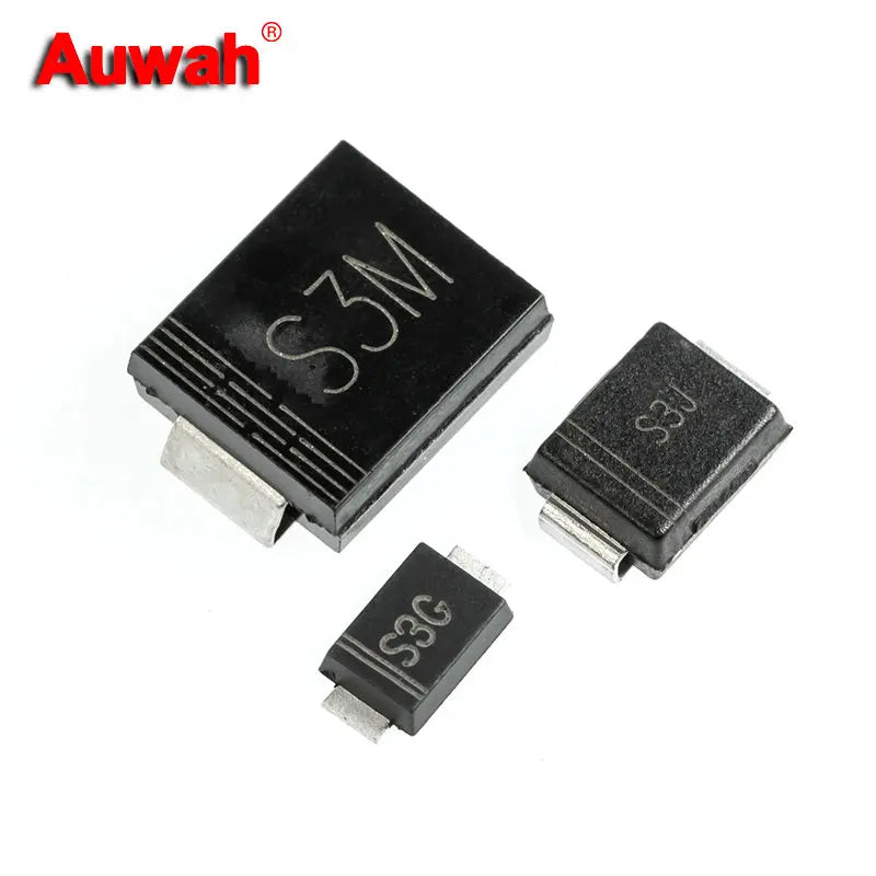 20pcs/lot 3A 400V 600V 1000V SMD Rectifiers diode S3G S3J S3M 1N5408 SMAF SMB SMC DO-214AA DO-214AB New original