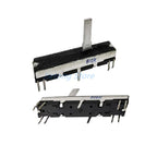 1pc 45mm Sliding Potentiometer 4.5cm Stereo Channel B10K Axis Length 15mm Sliding Stroke 30mm