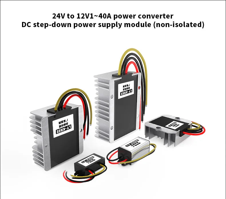 LY-KREE 24v to 12v converter 1A 3A 5A 10A 20A 30A 40A step-down module dc dc 24v to 12v step down converter dc power supply
